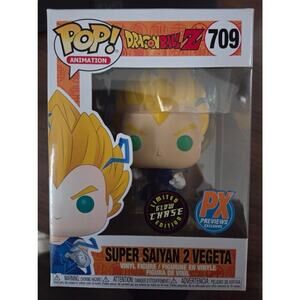 Funko Pop! Vinyl: Dragon Ball - Super Saiyan 2 Vegeta (Chase) (Glows in the...